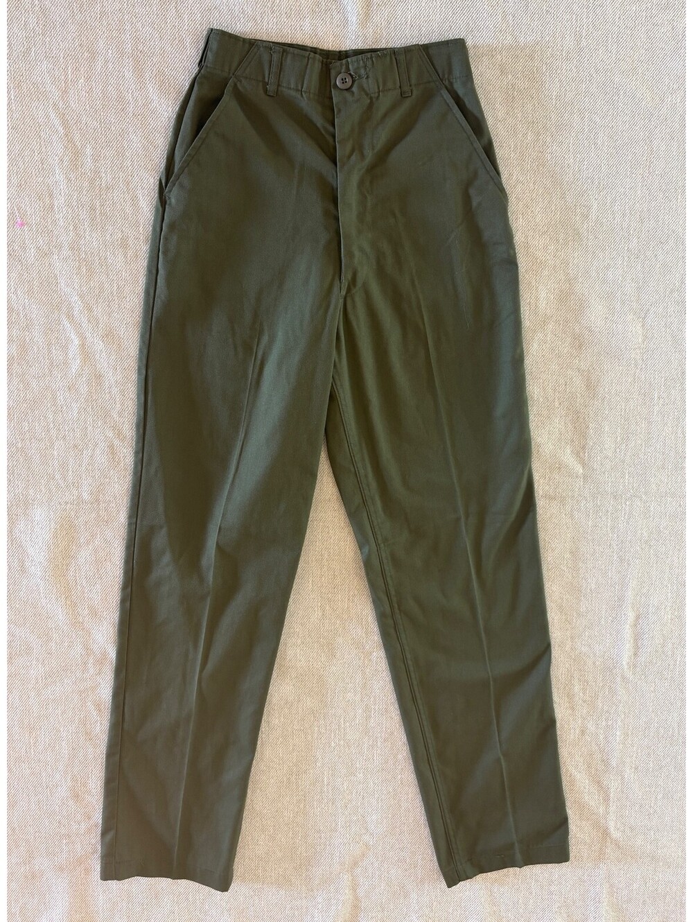 Vintage US Army OG-507 Utility Fatigue Pants 28x33 (Fits 26" Waist) 1986 Date